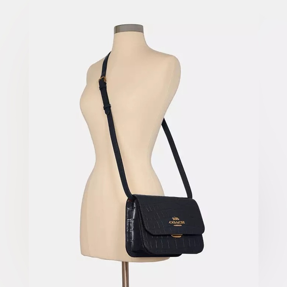 Coach Brynn Navy Crossbody Bag